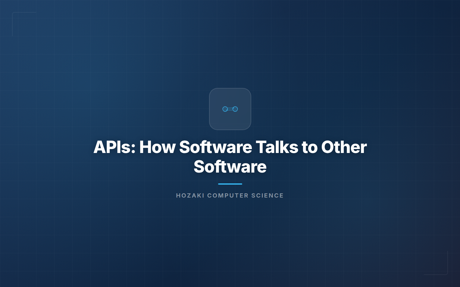 APIs — HTTP Request and Response Communication Between Software Systems