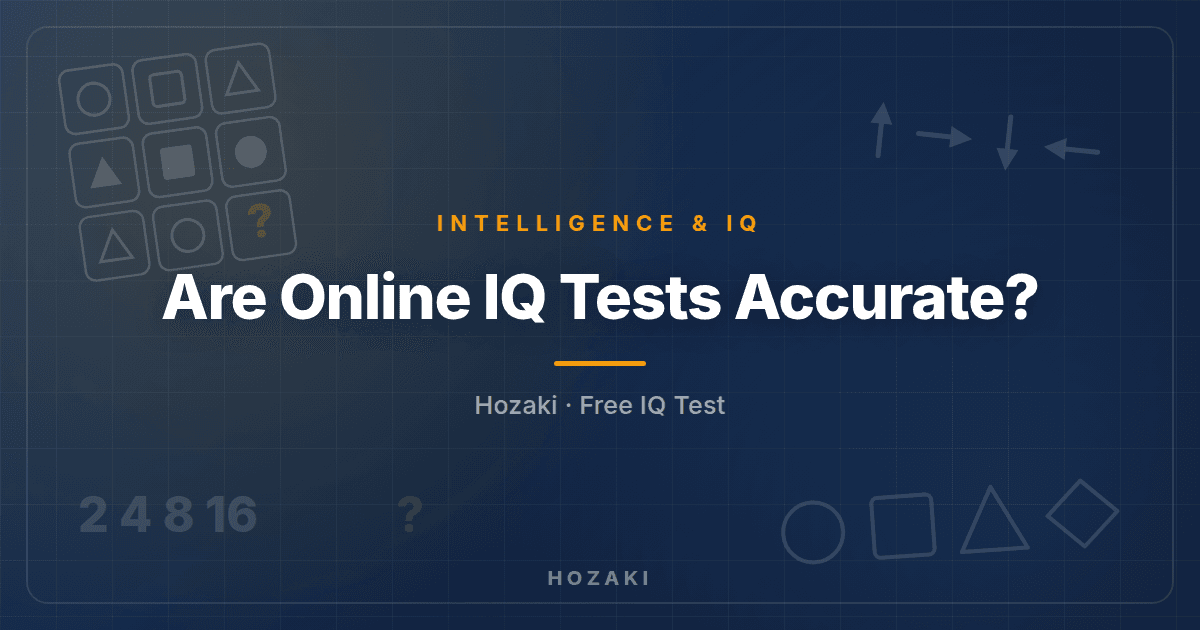 Are Online IQ Tests Accurate?