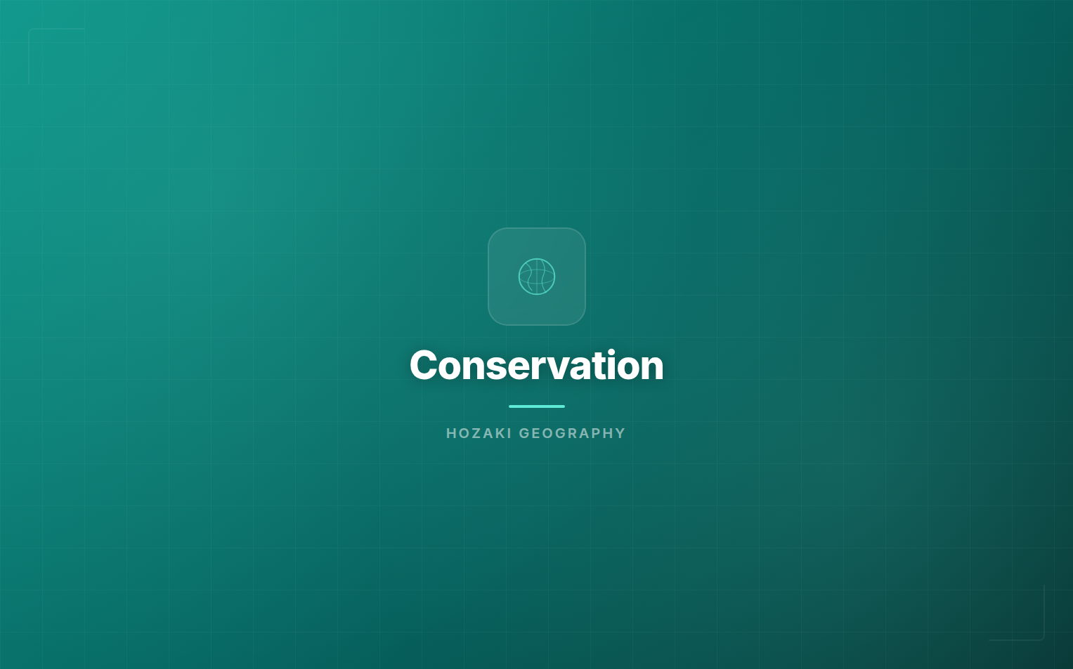 Conservation