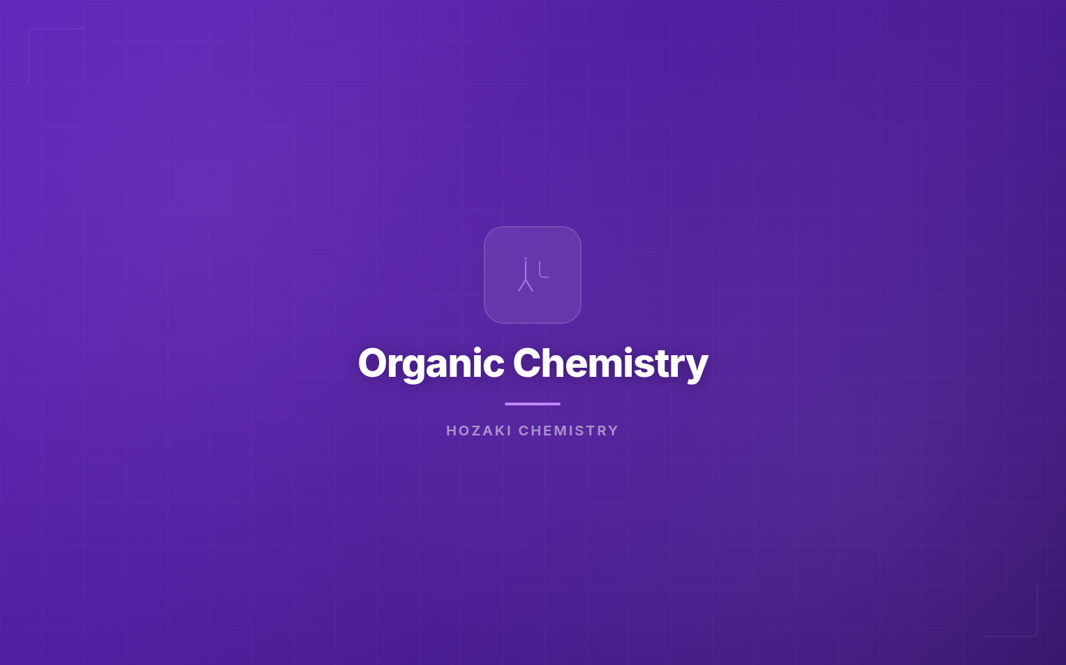 Organic Chemistry