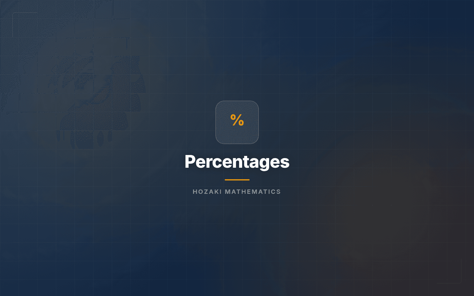 Percentages