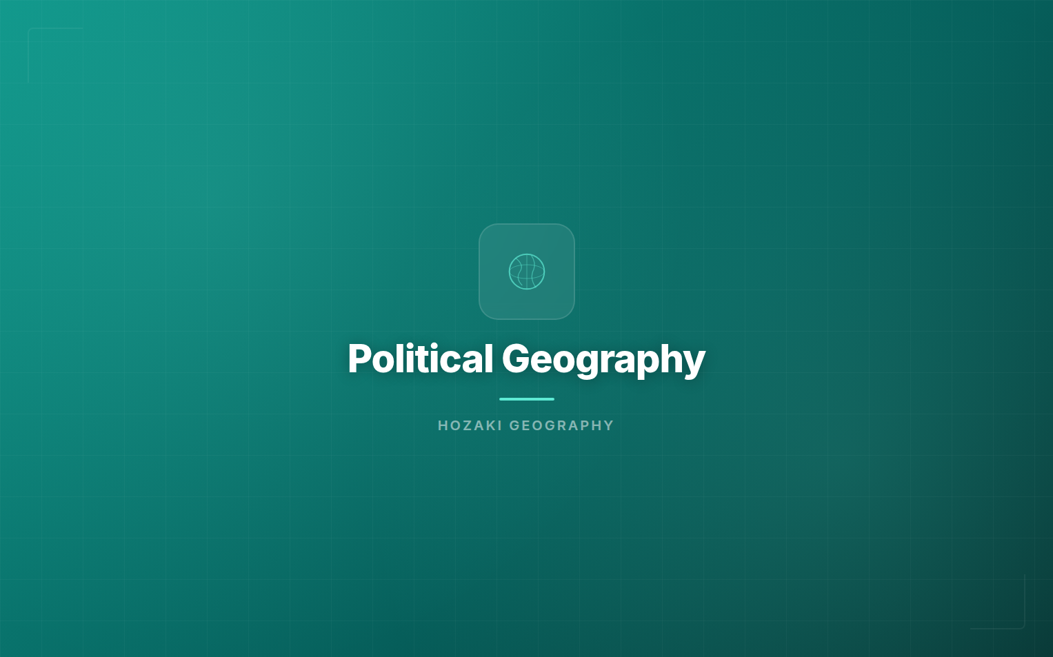 Political Geography