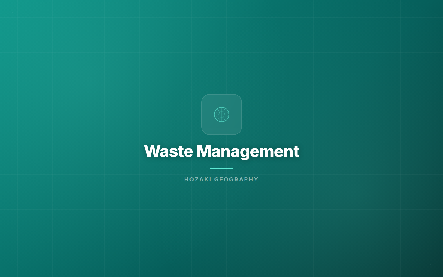 Waste Management