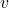 \(v\)