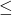 Rendered by QuickLaTeX.com \leq