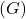 (\(G\))