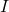\(I\)