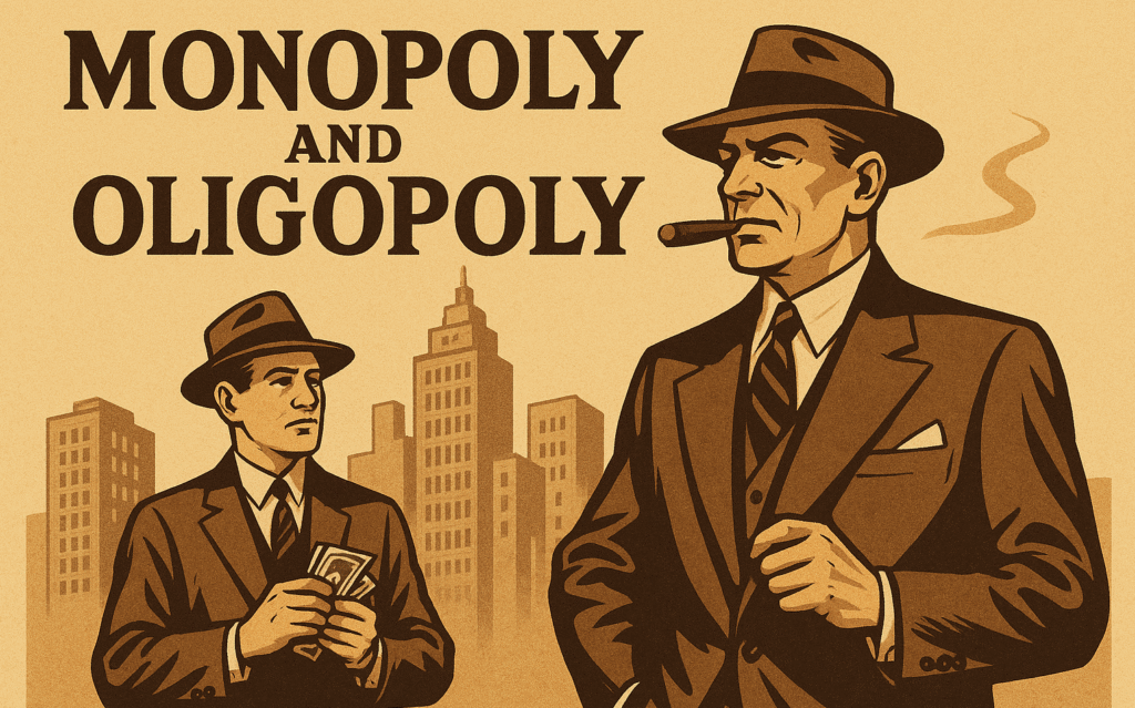 Monopoly and Oligopoly - How Big Players Shape Markets and Prices